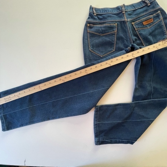 GITANO Dark Blue HIgh Rise Mom Jeans 12 - Picture 11 of 13
